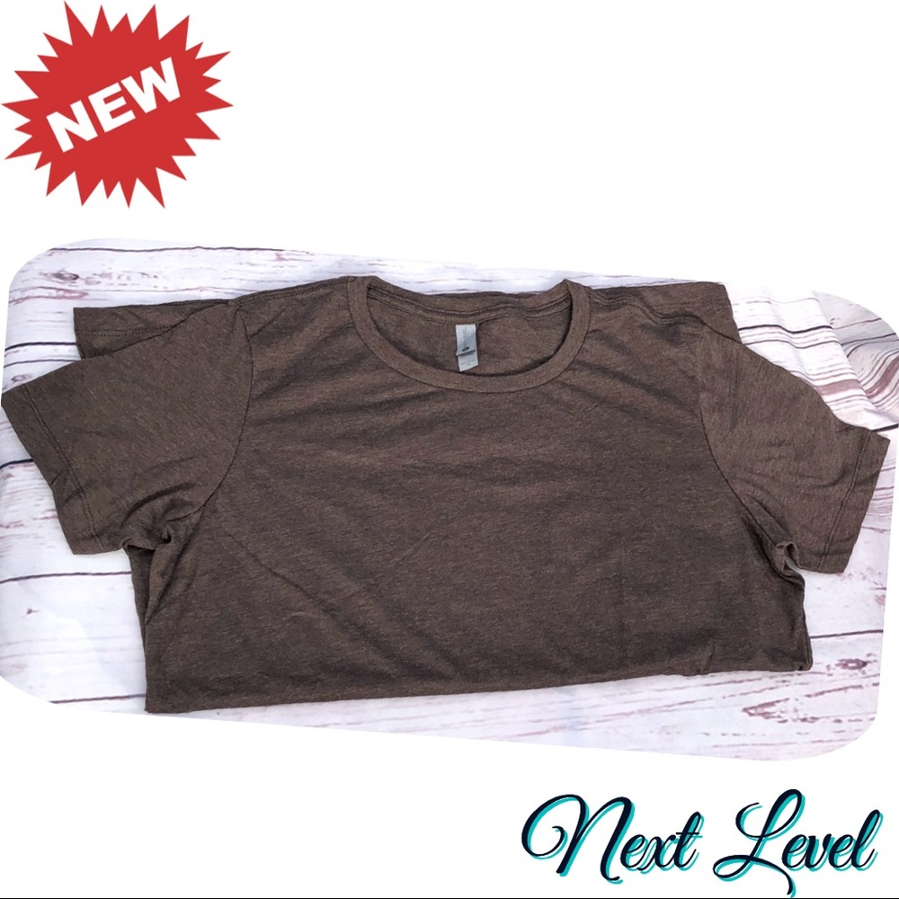 🆕 NEXT LEVEL SOFT TOP Brown size XL - Picture 5 of 13